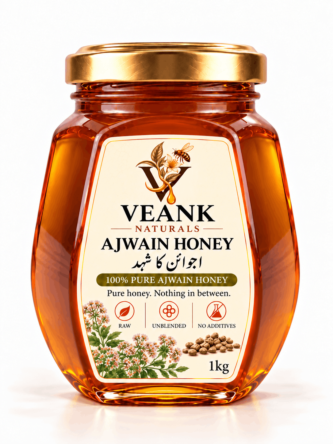 Ajwain Honey – Selected Jar