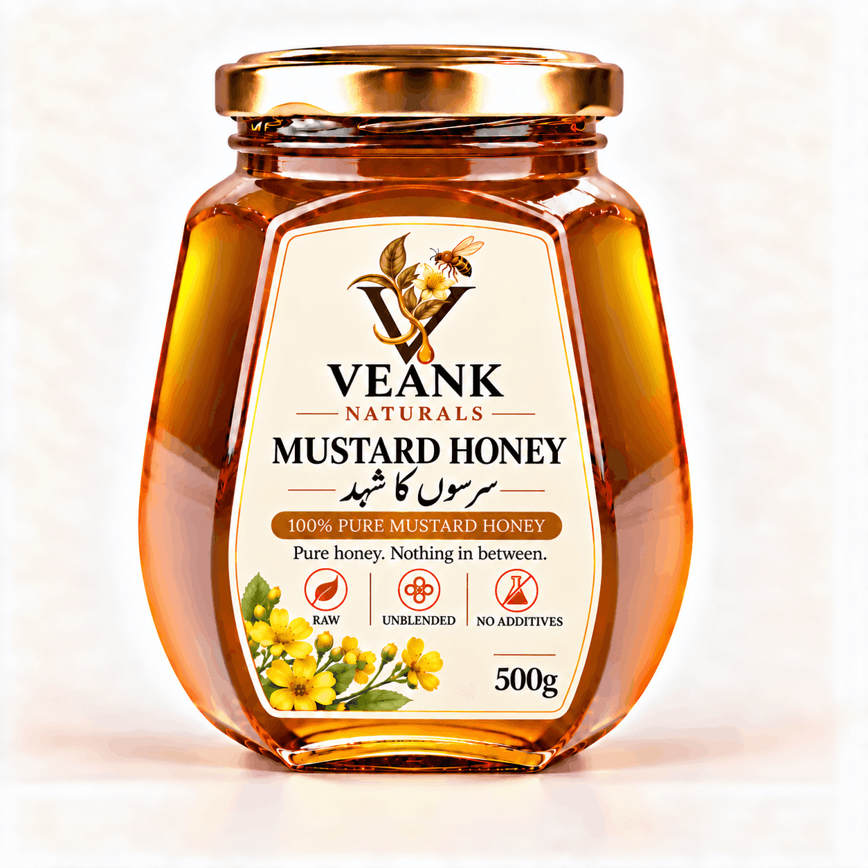 Mustard (Sarson) Honey – Selected Jar